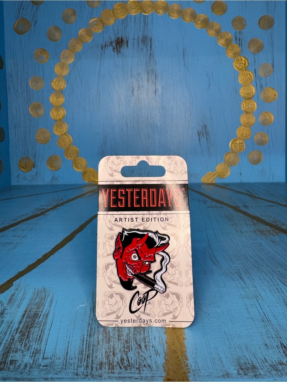 Coop Artist Edition Red Devil Enamel Pin - Halloween